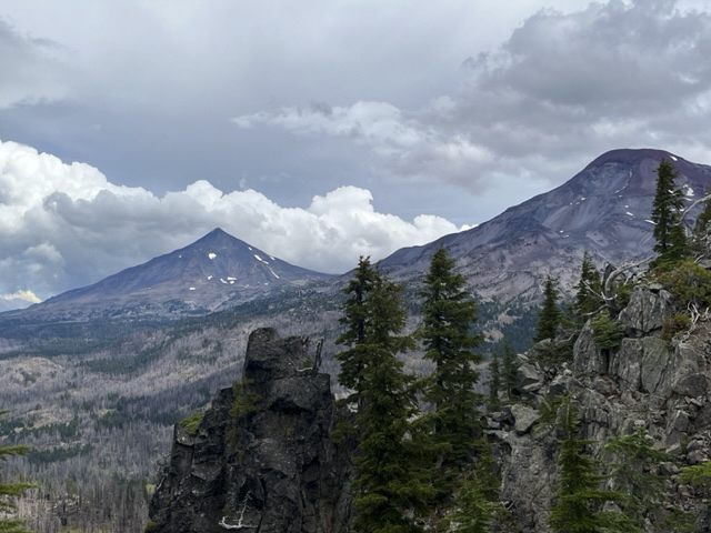 Middle and South Sister